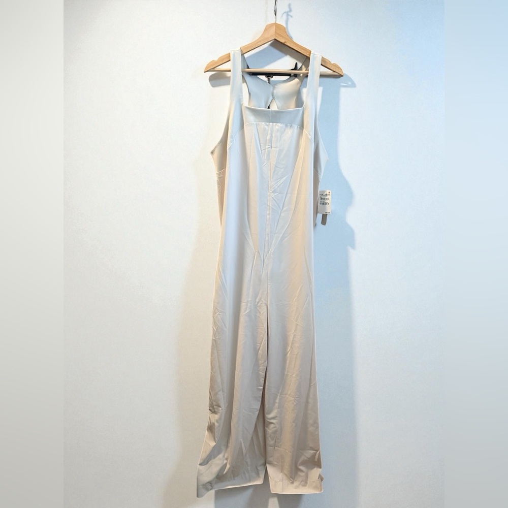 Zella Active Technical Elegant Cream Jumpsuit